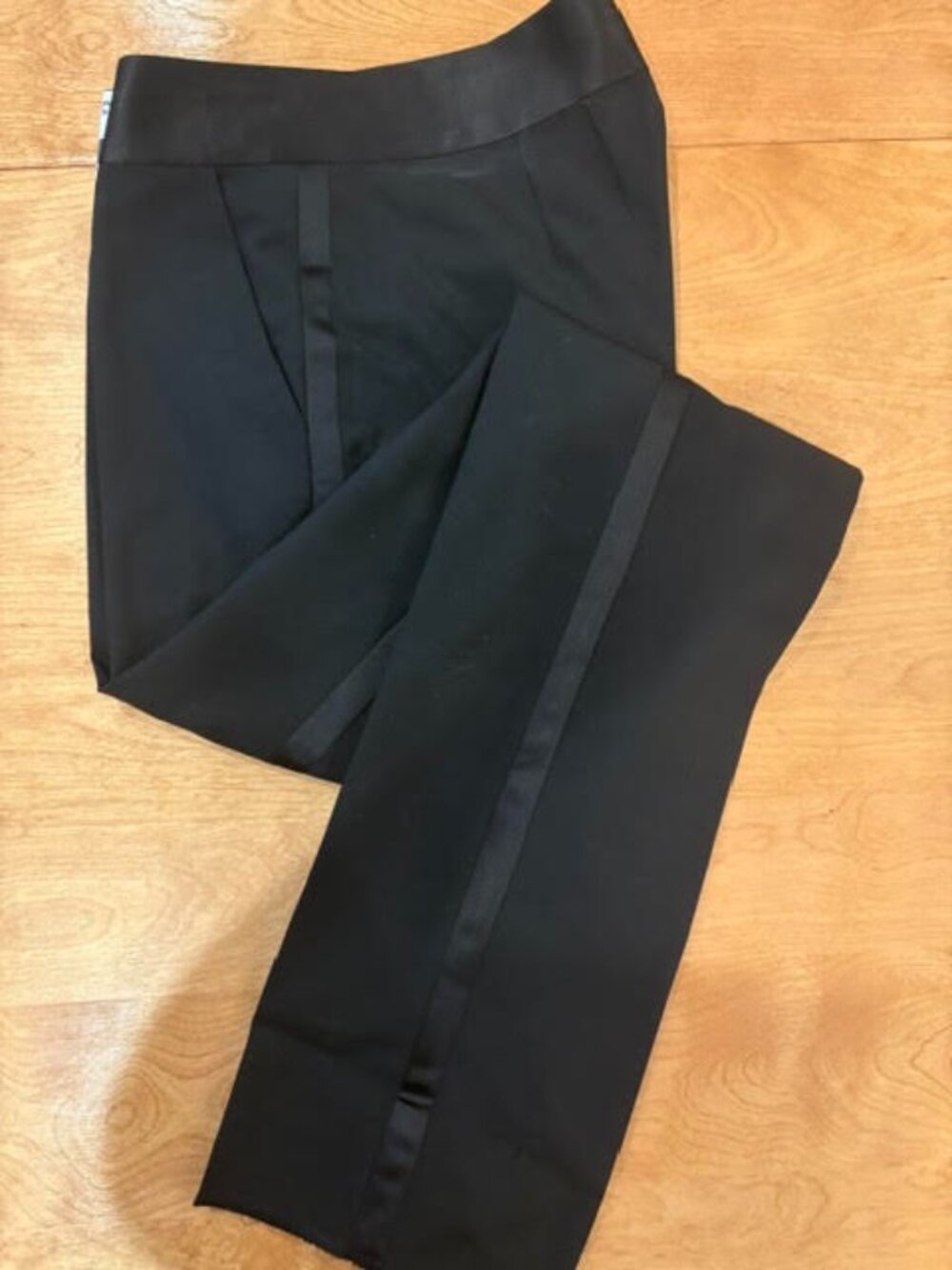 Dessy After Six Marlowe Womens Tuxedo Pants Black Size 4 NWT